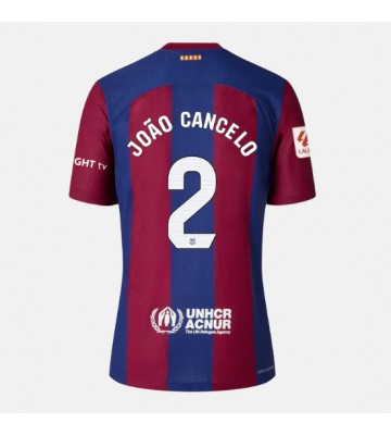 Barcelona Joao Cancelo #2 Koszulka Podstawowych Kobiety 2023-24 Krótki Rękaw